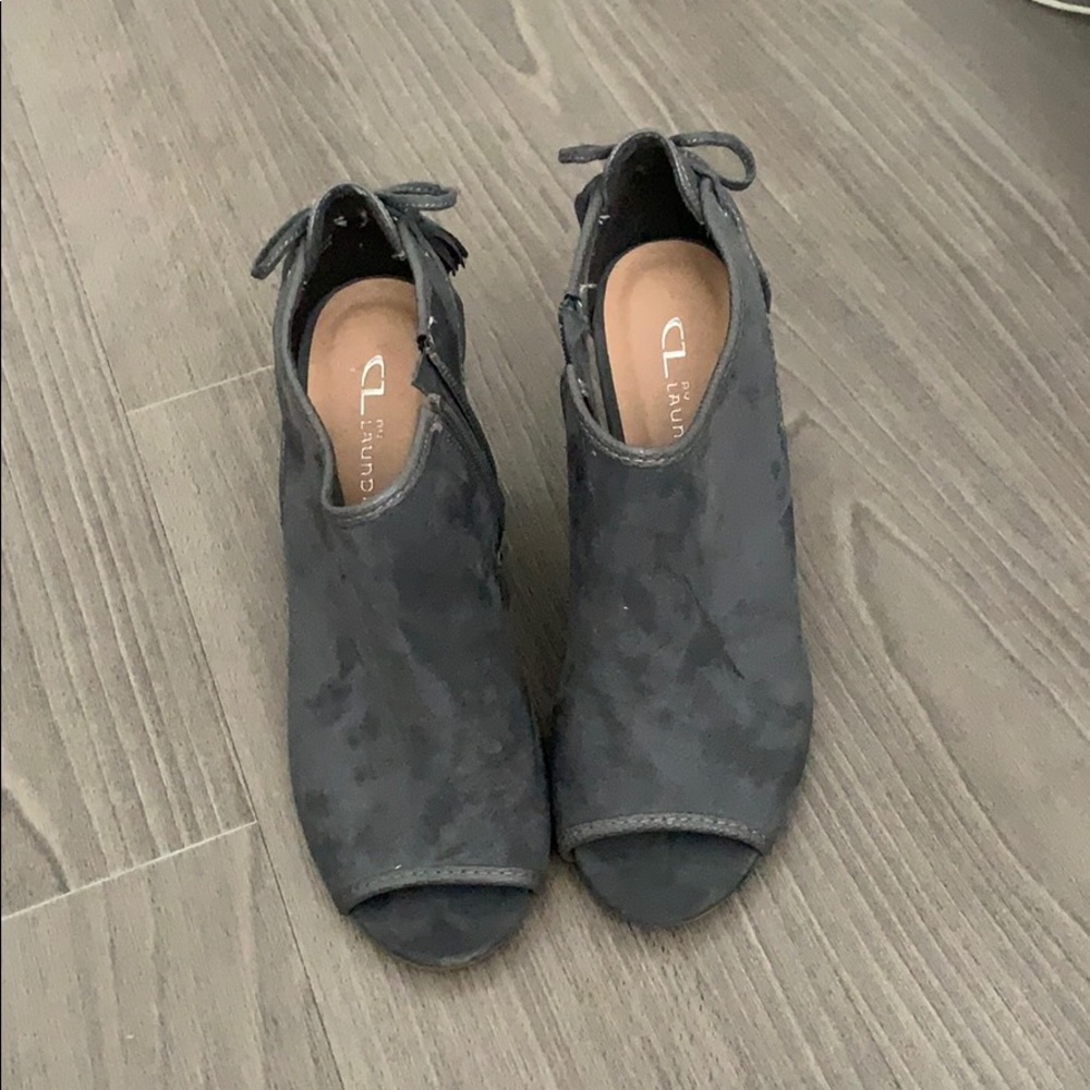 Open toed wedges never worn